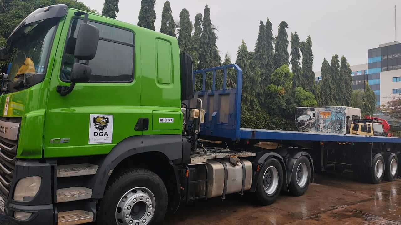 Transport de matieres premieres agricoles